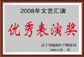 2008年局文艺汇演优秀表演奖