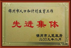 2009年市计划生育先进集体